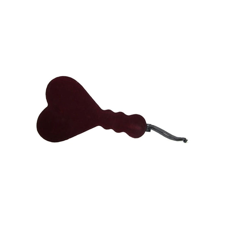 Sex & Mischief Enchanted Heart Paddle - Red/Black Paddle – Sex toys NZ by Naughtyhut. Discreet delivery nationwide.