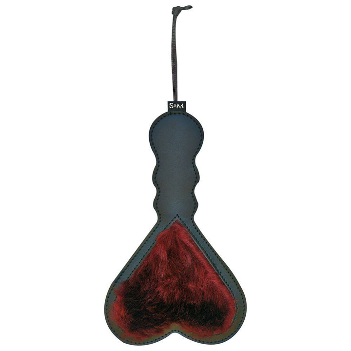 Sex & Mischief Enchanted Heart Paddle - Red/Black Paddle – Sex toys NZ by Naughtyhut. Discreet delivery nationwide.