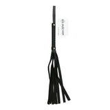 Buy Sex & Mischief Faux Leather Flogger - Black Flogger Whip – Naughtyhut NZ sex toys online. Discreet delivery & top brands.