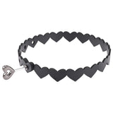 Buy Sex & Mischief Heart Day Collar - Black Collar – Naughtyhut NZ sex toys online. Discreet delivery & top brands.