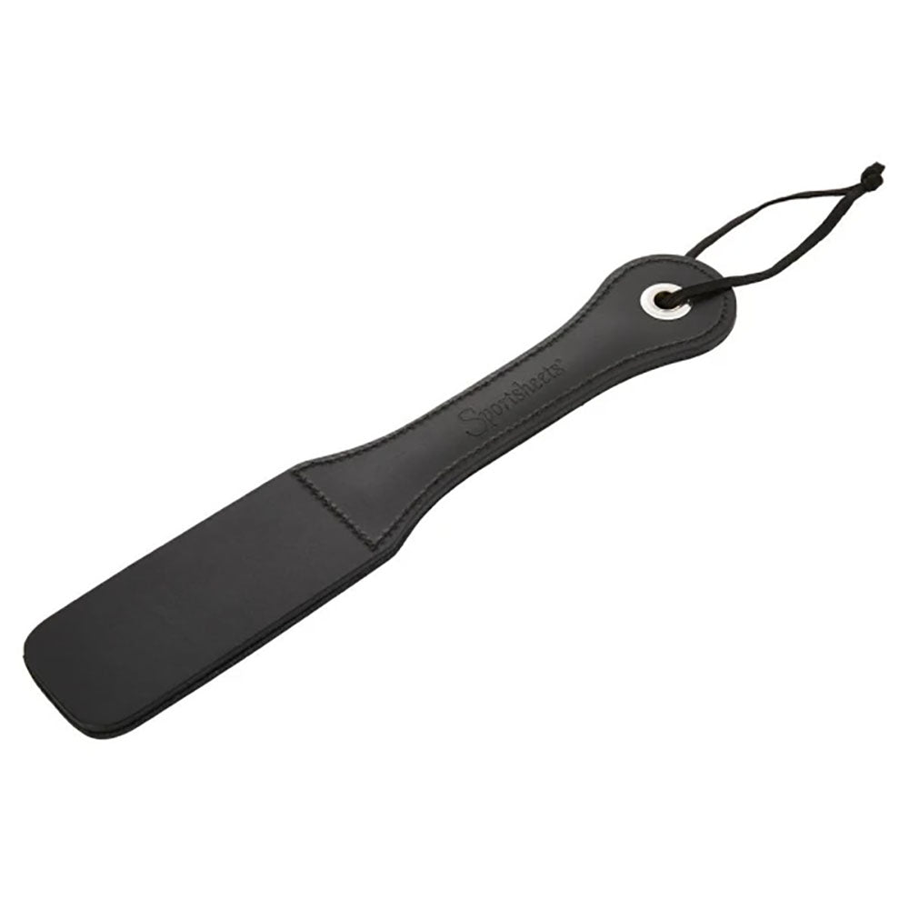 Sex & Mischief Heart Paddle - Black Paddle – Sex toys NZ by Naughtyhut. Discreet delivery nationwide.