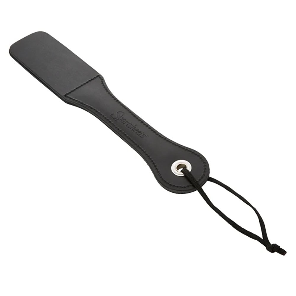 Sex & Mischief Heart Paddle - Black Paddle – Sex toys NZ by Naughtyhut. Discreet delivery nationwide.