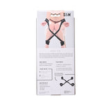 Buy Sex & Mischief Hog Tie - Black Restraint – Naughtyhut NZ sex toys online. Discreet delivery & top brands.