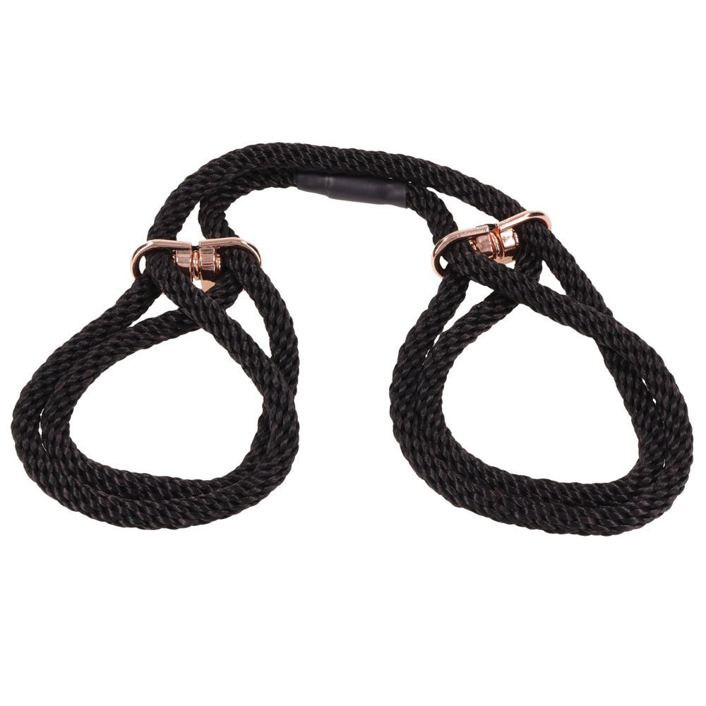 Buy Sex & Mischief Knotty Brat Kit - Black Bondage Kit - 3 Piece Set – Naughtyhut NZ sex toys online. Discreet delivery & top brands.