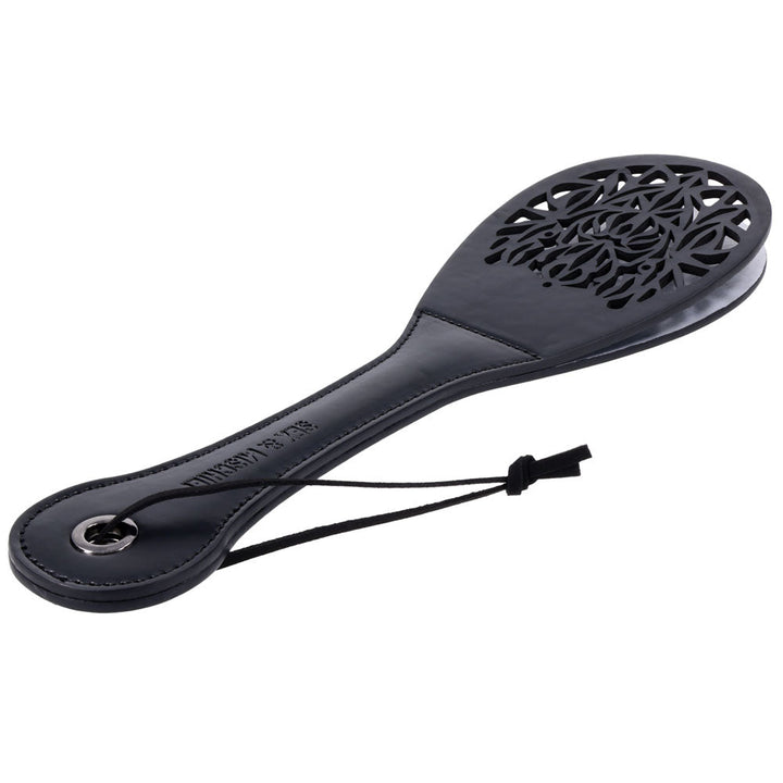 Sex & Mischief Lace Spanker - Black Spanking Paddle – Sex toys NZ by Naughtyhut. Discreet delivery nationwide.