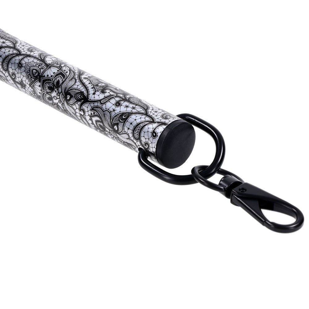 Sex & Mischief Lace Spreader Bar - Aluminium Restraint Bar – Sex toys NZ by Naughtyhut. Discreet delivery nationwide.
