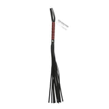Buy Sex & Mischief Mahogany Flogger - 76 cm Flogger Whip with Wooden Handle – Naughtyhut NZ sex toys online. Discreet delivery & top brands.
