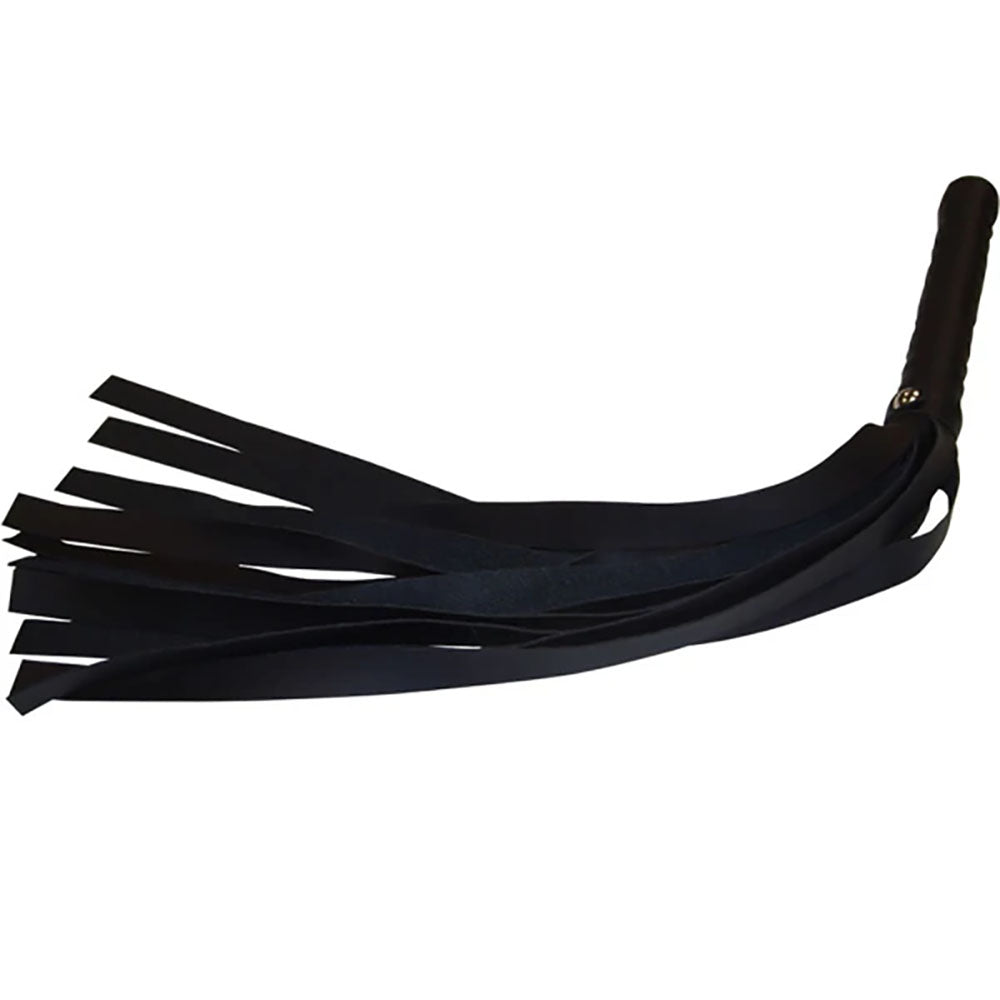 Buy Sex & Mischief Mini Flogger - Black 53 cm Flogger Whip – Naughtyhut NZ sex toys online. Discreet delivery & top brands.