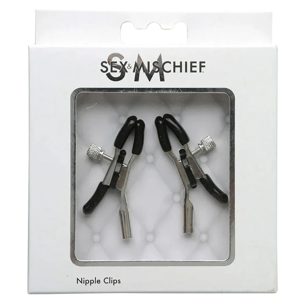 Sex & Mischief Nipple Clips - Set of 2 – Sex toys NZ by Naughtyhut. Discreet delivery nationwide.