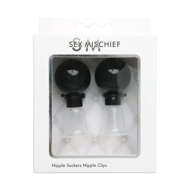 Buy Sex & Mischief Nipple Suckers - Set of 2 – Naughtyhut NZ sex toys online. Discreet delivery & top brands.