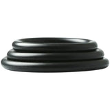 Buy Sex & Mischief Nitrile Cock Ring 3 Pack - Black Cock Rings - Set of 3 Sizes – Naughtyhut NZ sex toys online. Discreet delivery & top brands.