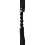 Buy Sex & Mischief Noir Whip - Black 40 cm Rubber Whip – Naughtyhut NZ sex toys online. Discreet delivery & top brands.