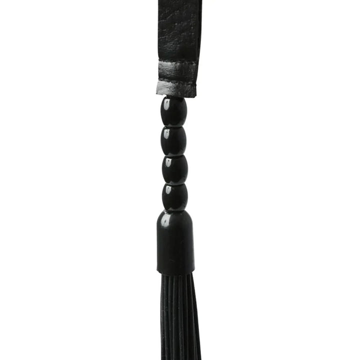 Sex & Mischief Noir Whip - Black 40 cm Rubber Whip – Sex toys NZ by Naughtyhut. Discreet delivery nationwide.