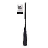 Buy Sex & Mischief Noir Whip - Black 40 cm Rubber Whip – Naughtyhut NZ sex toys online. Discreet delivery & top brands.