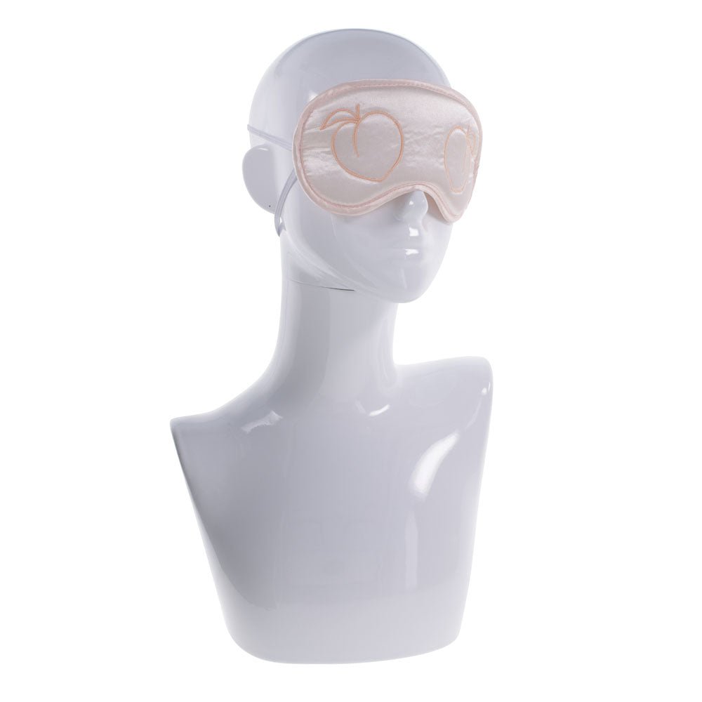Buy Sex & Mischief Peaches n CreaMe Blindfold - Peach Eyemask – Naughtyhut NZ sex toys online. Discreet delivery & top brands.