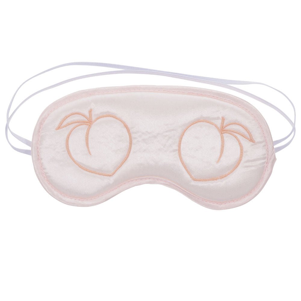 Buy Sex & Mischief Peaches n CreaMe Blindfold - Peach Eyemask – Naughtyhut NZ sex toys online. Discreet delivery & top brands.