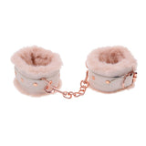 Buy Sex & Mischief Peaches n CreaMe Fur Handcuffs - Peach Restraints – Naughtyhut NZ sex toys online. Discreet delivery & top brands.