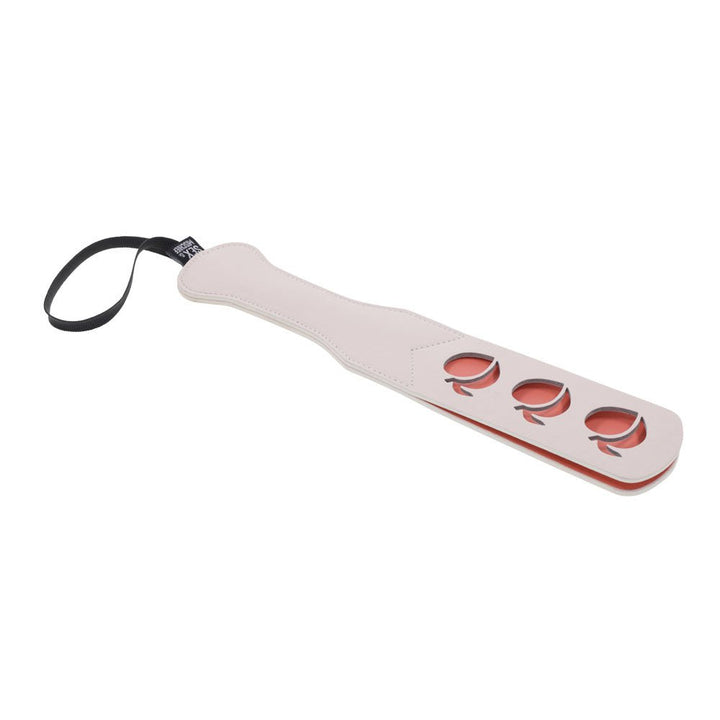 Sex & Mischief Peaches n CreaMe Impression Paddle - Peach Spanking Paddle – Sex toys NZ by Naughtyhut. Discreet delivery nationwide.