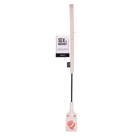 Buy Sex & Mischief Peaches n CreaMe Impressions Crop - Peach 53 cm Crop Whip – Naughtyhut NZ sex toys online. Discreet delivery & top brands.