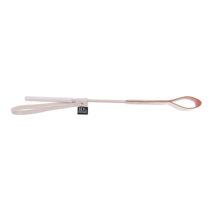 Sex & Mischief Peaches n CreaMe Riding Crop - Peach 30 cm Crop Whip – Sex toys NZ by Naughtyhut. Discreet delivery nationwide.