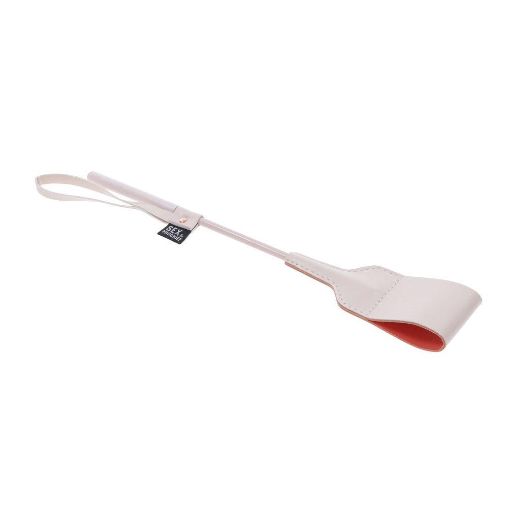 Sex & Mischief Peaches n CreaMe Riding Crop - Peach 30 cm Crop Whip – Sex toys NZ by Naughtyhut. Discreet delivery nationwide.