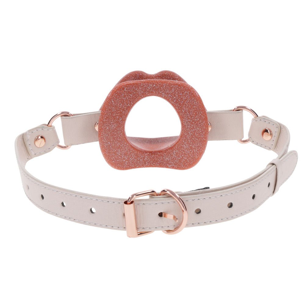 Buy Sex & Mischief Peaches n CreaMe Silicone Lips - Peach Mouth Restraint – Naughtyhut NZ sex toys online. Discreet delivery & top brands.