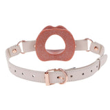 Buy Sex & Mischief Peaches n CreaMe Silicone Lips - Peach Mouth Restraint – Naughtyhut NZ sex toys online. Discreet delivery & top brands.