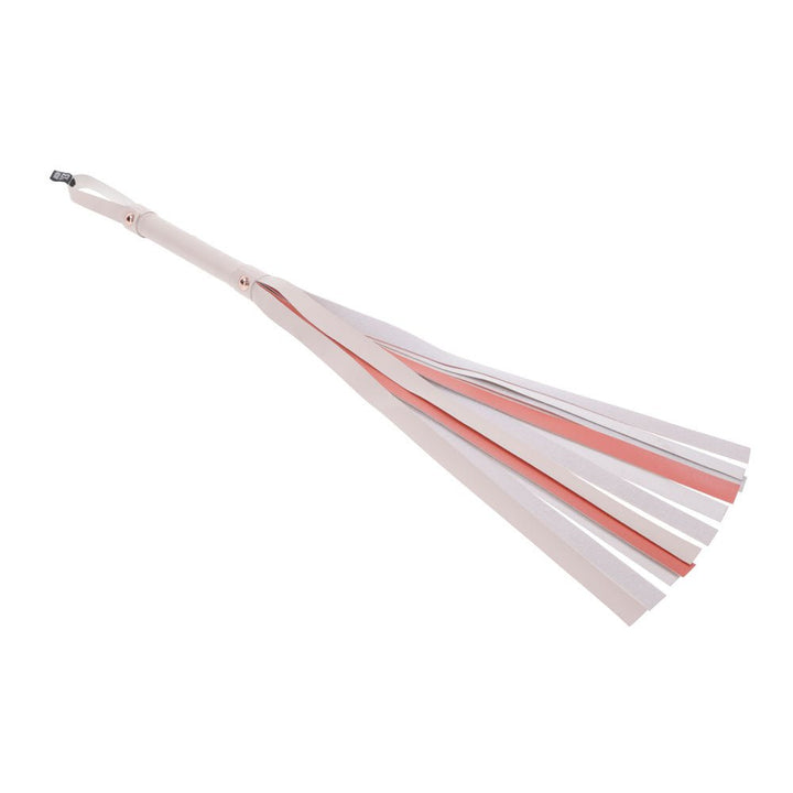 Sex & Mischief Peaches n CreaMe Stripe Flogger - Peach 80 cm Flogger Whip – Sex toys NZ by Naughtyhut. Discreet delivery nationwide.