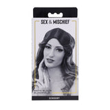 Buy Sex & Mischief Satin Blindfold Black - Black Blindfold – Naughtyhut NZ sex toys online. Discreet delivery & top brands.
