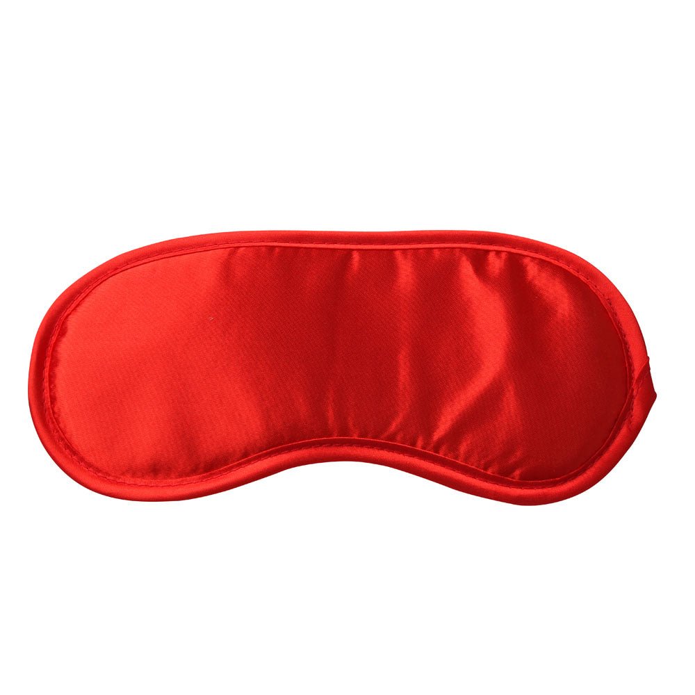 Sex & Mischief Satin Blindfold Red - Red Blindfold – Sex toys NZ by Naughtyhut. Discreet delivery nationwide.