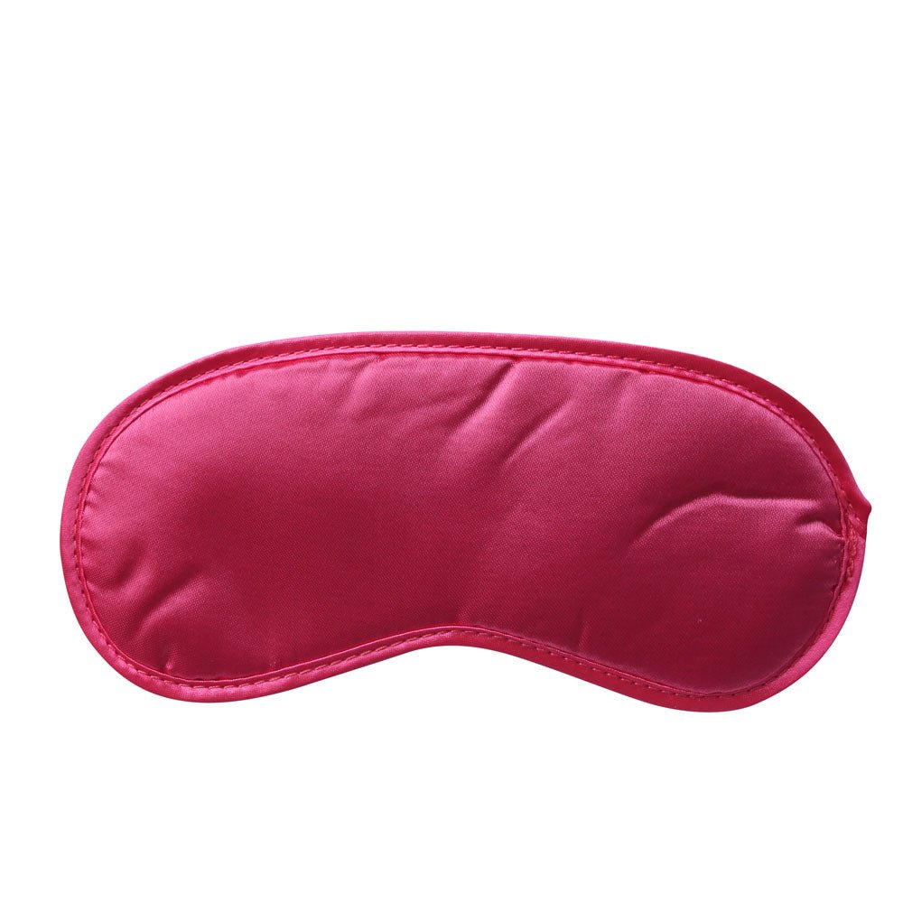Sex & Mischief Satin Blindfold Hot Pink - Hot Pink Blindfold – Sex toys NZ by Naughtyhut. Discreet delivery nationwide.
