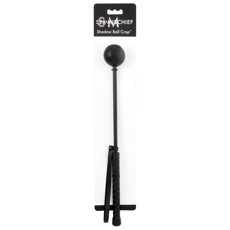 Buy Sex & Mischief Shadow Ball Crop - Black 44 cm Whip – Naughtyhut NZ sex toys online. Discreet delivery & top brands.