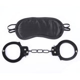 Buy Sex & Mischief Shadow Cuff Kit - Black - 2 Piece Set – Naughtyhut NZ sex toys online. Discreet delivery & top brands.