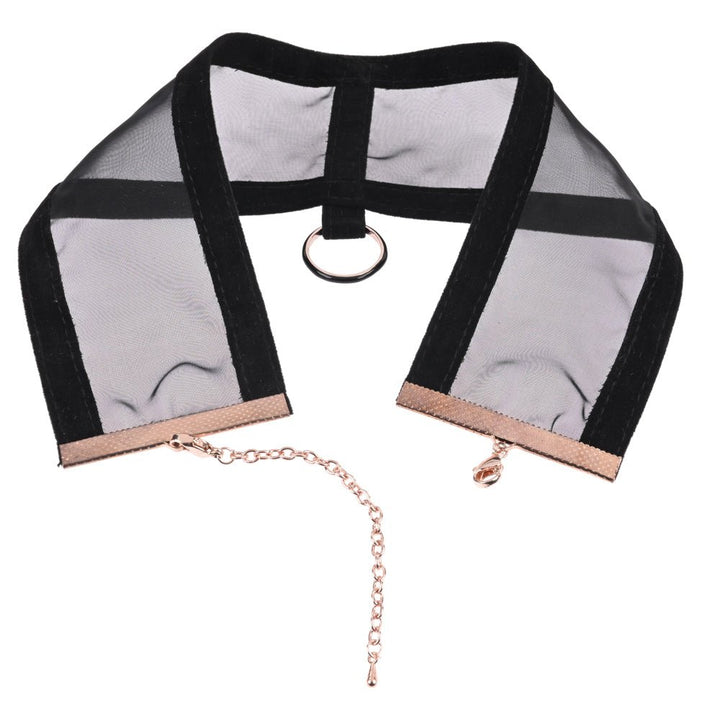 Sex & Mischief Sheer Day Collar - Black Collar – Sex toys NZ by Naughtyhut. Discreet delivery nationwide.