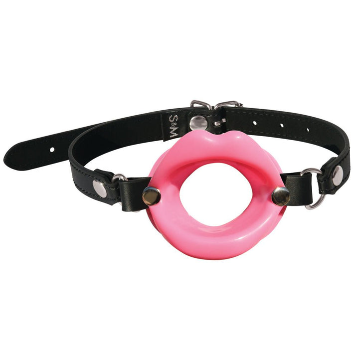 Sex & Mischief Silicone Lips Mouth Gag - Pink - Pink Mouth Restraint – Sex toys NZ by Naughtyhut. Discreet delivery nationwide.