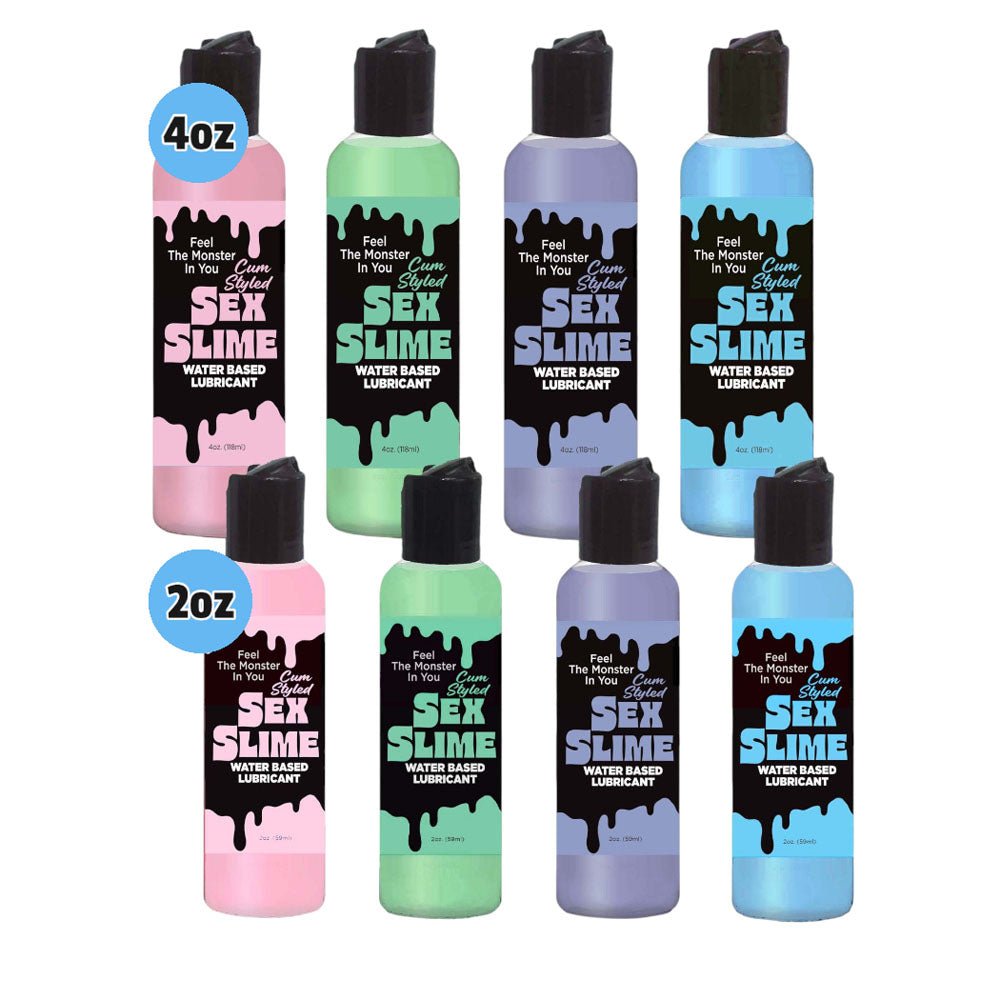 Sex Slime Cum Style Creature Lube - Green 120 ml - Green Cum Style Water Based Lubricant - 120 ml Bottle – Sex toys NZ by Naughtyhut. Discreet delivery nationwide.