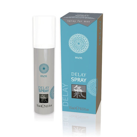 Buy SHIATSU Delay Spray - Delay Spray for Men - 15 ml – Naughtyhut NZ sex toys online. Discreet delivery & top brands.