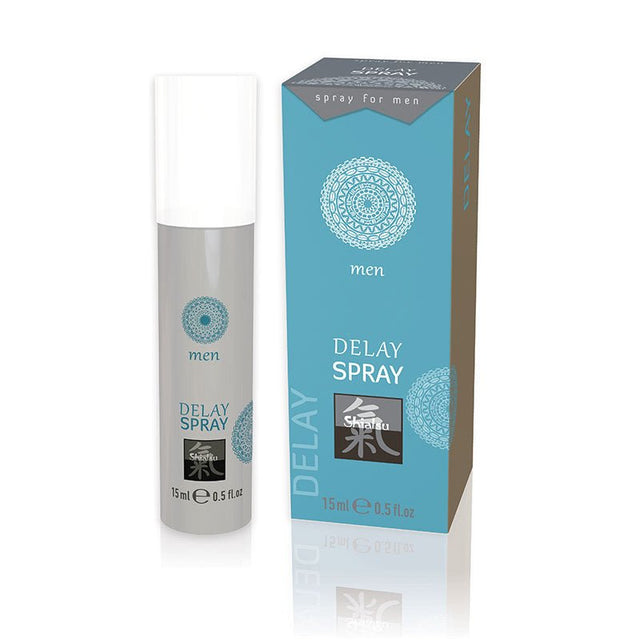 Buy SHIATSU Delay Spray - Delay Spray for Men - 15 ml – Naughtyhut NZ sex toys online. Discreet delivery & top brands.