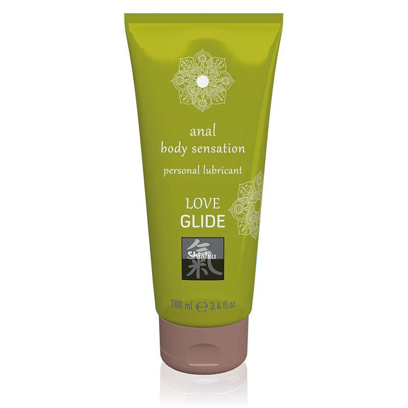 Buy SHIATSU Love Glide Anal - Anal Lubricant - 100 ml – Naughtyhut NZ sex toys online. Discreet delivery & top brands.