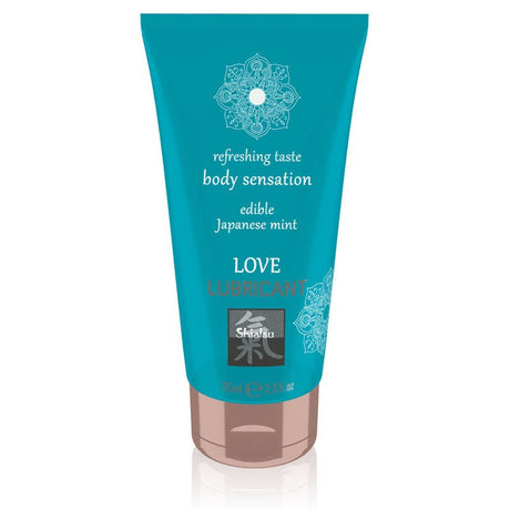 Buy SHIATSU Love Lubricant - Mint Flavoured - 75 ml – Naughtyhut NZ sex toys online. Discreet delivery & top brands.