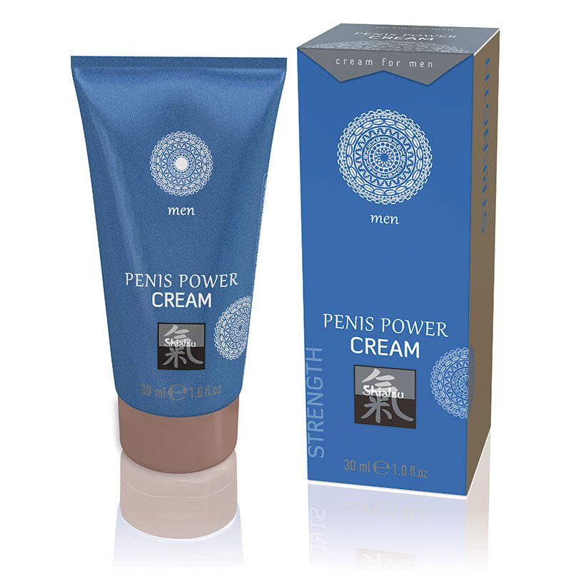 SHIATSU Penis Power Cream - Enhancer Cream for Men - 30 ml – Sex toys NZ by Naughtyhut. Discreet delivery nationwide.