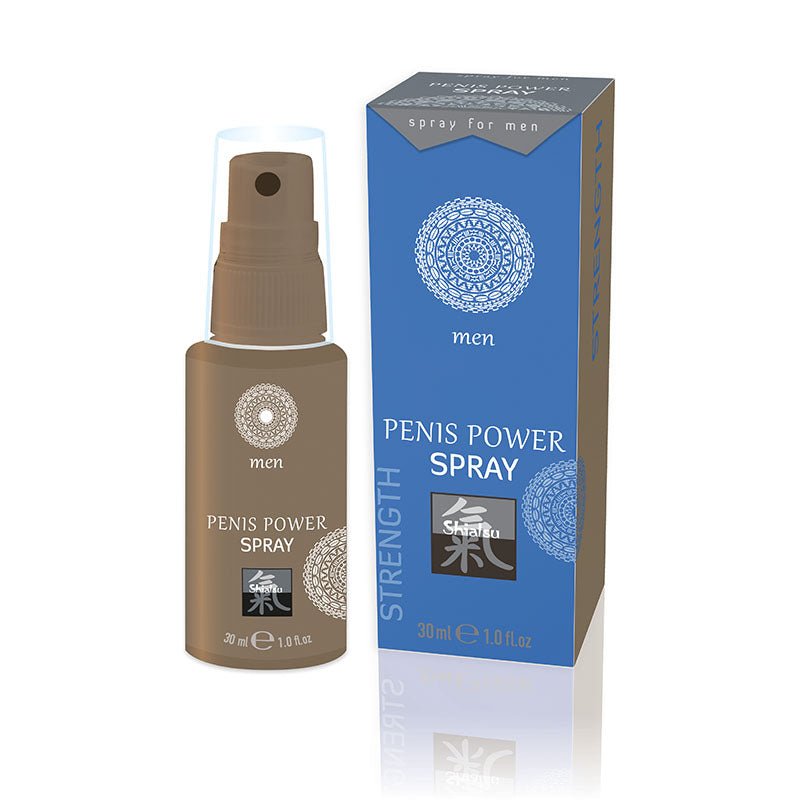 SHIATSU Penis Power Spray - Enhancer Spray for Men - 30 ml – Sex toys NZ by Naughtyhut. Discreet delivery nationwide.