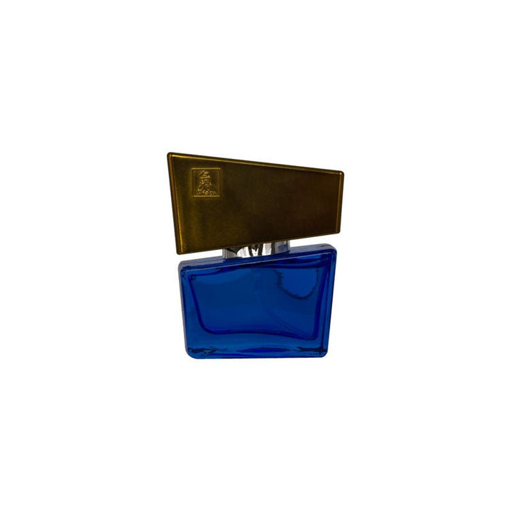 Shiatsu Pheromone Eau De Parfum Men - Dark Blue - Pheromone Fragrance for Men - 15 ml – Sex toys NZ by Naughtyhut. Discreet delivery nationwide.