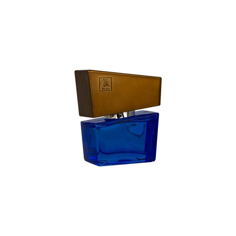 Shiatsu Pheromone Eau De Parfum Men - Dark Blue - Pheromone Fragrance for Men - 15 ml – Sex toys NZ by Naughtyhut. Discreet delivery nationwide.