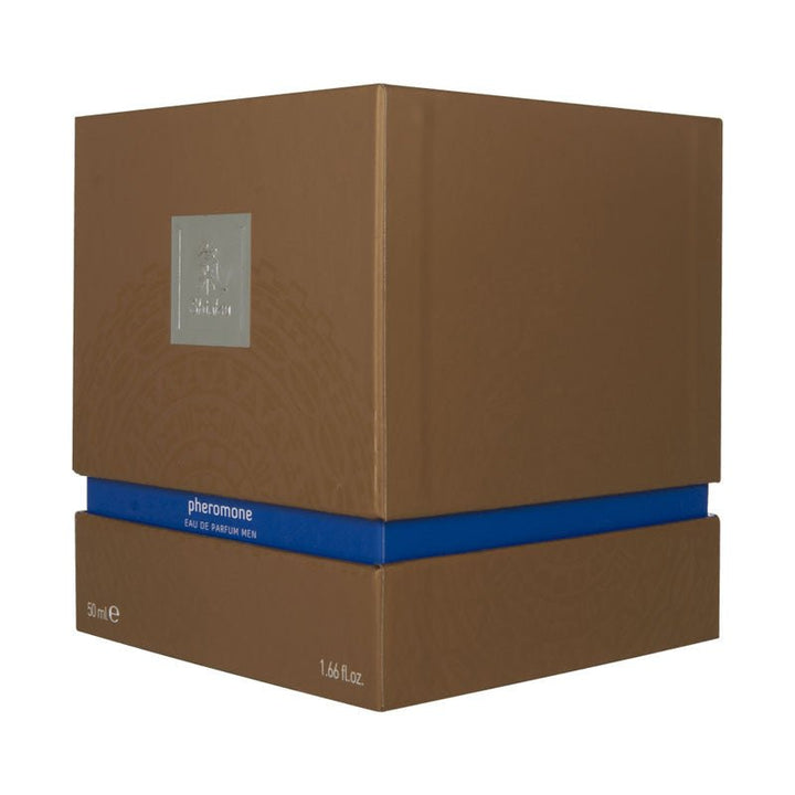 Shiatsu Pheromone Eau De Parfum Men - Dark Blue - Pheromone Fragrance for Men - 50 ml – Sex toys NZ by Naughtyhut. Discreet delivery nationwide.