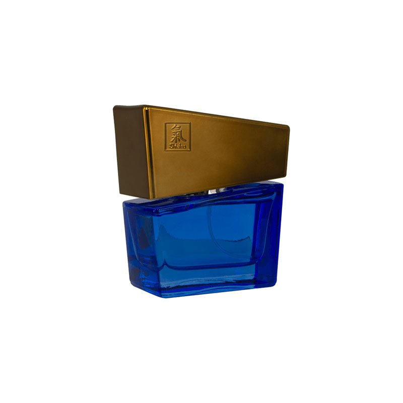 Buy Shiatsu Pheromone Eau De Parfum Men - Dark Blue - Pheromone Fragrance for Men - 50 ml – Naughtyhut NZ sex toys online. Discreet delivery & top brands.