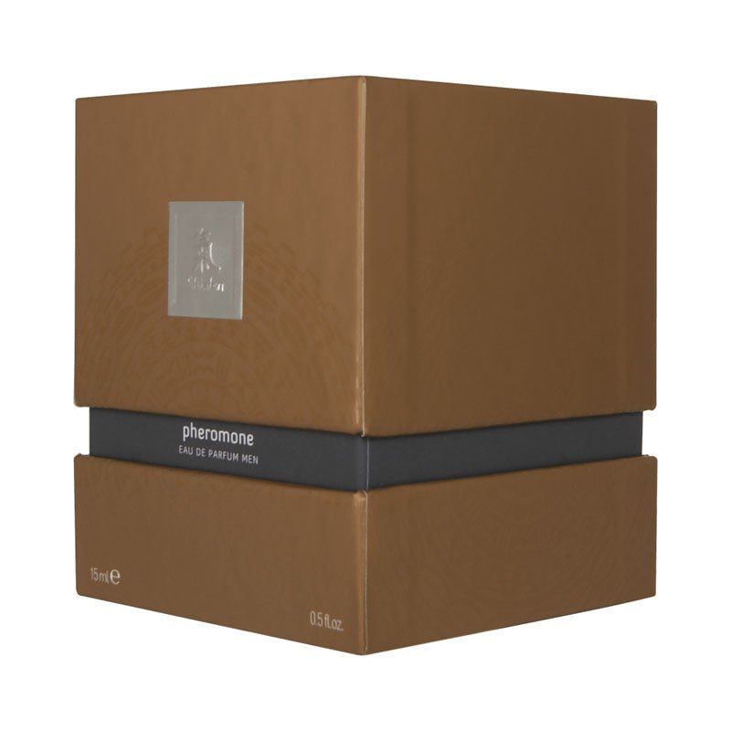 Shiatsu Pheromone Eau De Parfum Men - Grey - Pheromone Fragrance for Men - 15 ml – Sex toys NZ by Naughtyhut. Discreet delivery nationwide.