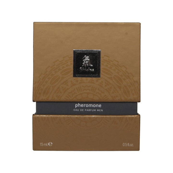 Shiatsu Pheromone Eau De Parfum Men - Grey - Pheromone Fragrance for Men - 15 ml – Sex toys NZ by Naughtyhut. Discreet delivery nationwide.