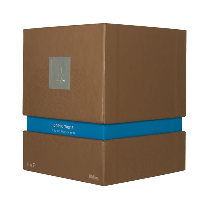 Shiatsu Pheromone Eau De Parfum Men - Light Blue - Pheromone Fragrance for Men - 15 ml – Sex toys NZ by Naughtyhut. Discreet delivery nationwide.