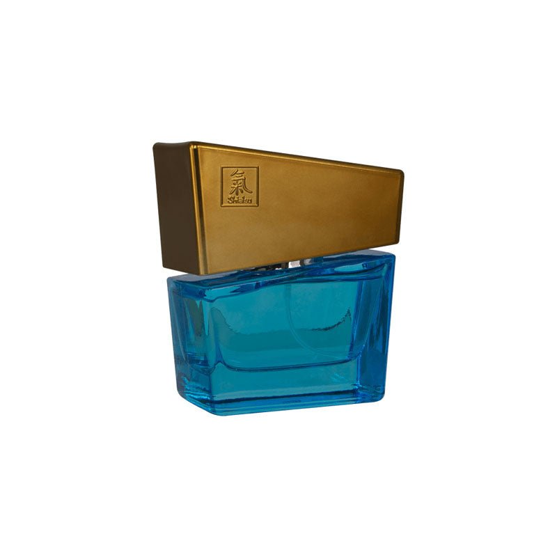Buy Shiatsu Pheromone Eau De Parfum Men - Light Blue - Pheromone Fragrance for Men - 50 ml – Naughtyhut NZ sex toys online. Discreet delivery & top brands.